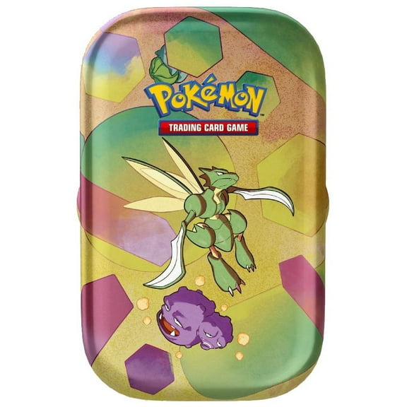 Scarlet & Violet Pokemon 151 Scyther & Koffing Mini Tin Set (ENGLISH, 2 Booster Packs & More!)