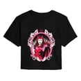 thumbnail image 1 of Marvel - Coquette Cropped Graphic T-Shirt, 1 of 4