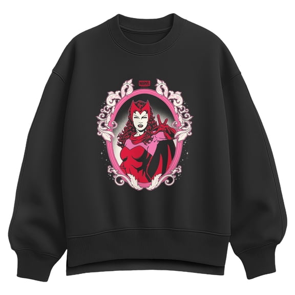 Marvel - Coquette Oversized Fleece Crew Sweatshirt