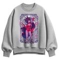 thumbnail image 1 of Marvel - Nouveau Scarlet Witch Oversized Fleece Crew Sweatshirt, 1 of 3