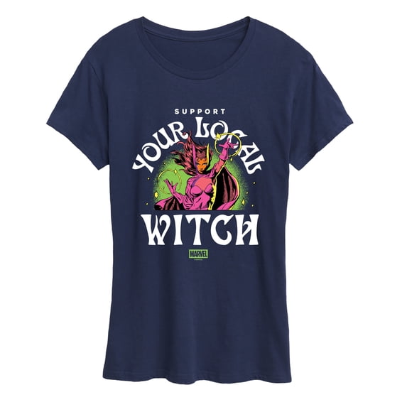 Scarlet Witch - Support Local Witch - Women's Short Sleeve Graphic T-Shirt