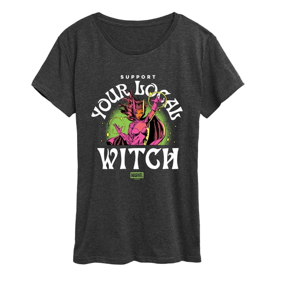 Marvel - Support Local Witch Short Sleeve Graphic T-Shirt