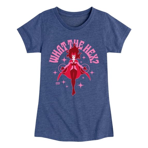 Marvel - Scarlet Witch What the Hex - Youth Girls Fitted Short Sleeve T-Shirt
