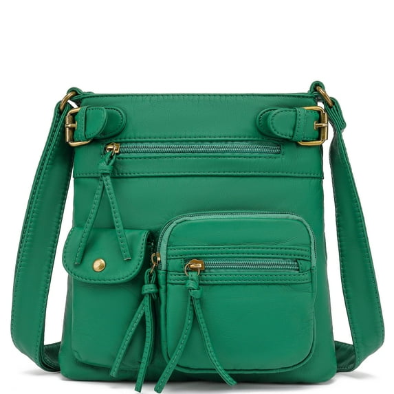 Scarleton Multi Pocket Crossbody Bag for Women, H1833