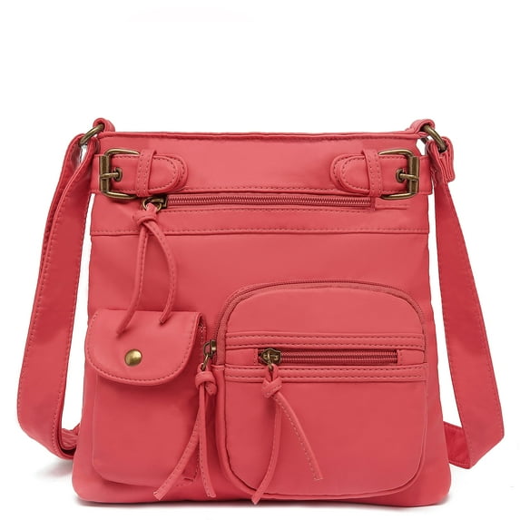 Scarleton Multi Pocket Crossbody Bag for Women, Shoulder Bag for Women H1833