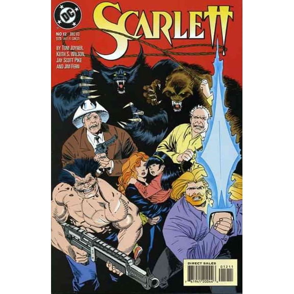 Scarlett #12 VF ; DC Comic Book