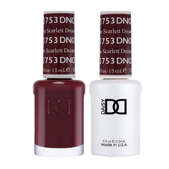 Scarlett Dreams #753 & Matching Polish Set - DND Gel & Lacquer