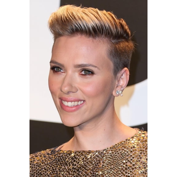 Scarlett Johansson In Attendance For Tom Ford Autumn/Winter 2015 Womenswear Collection Photo Print