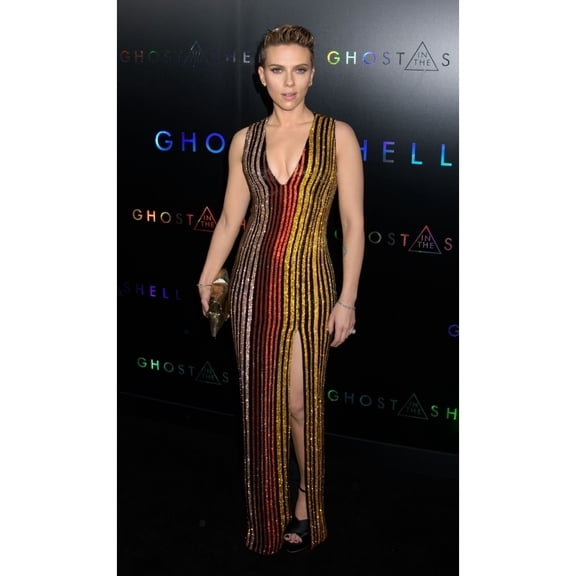 Scarlett Johansson At Arrivals For Ghost In The Shell Premiere Amc Loews Lincoln Square New