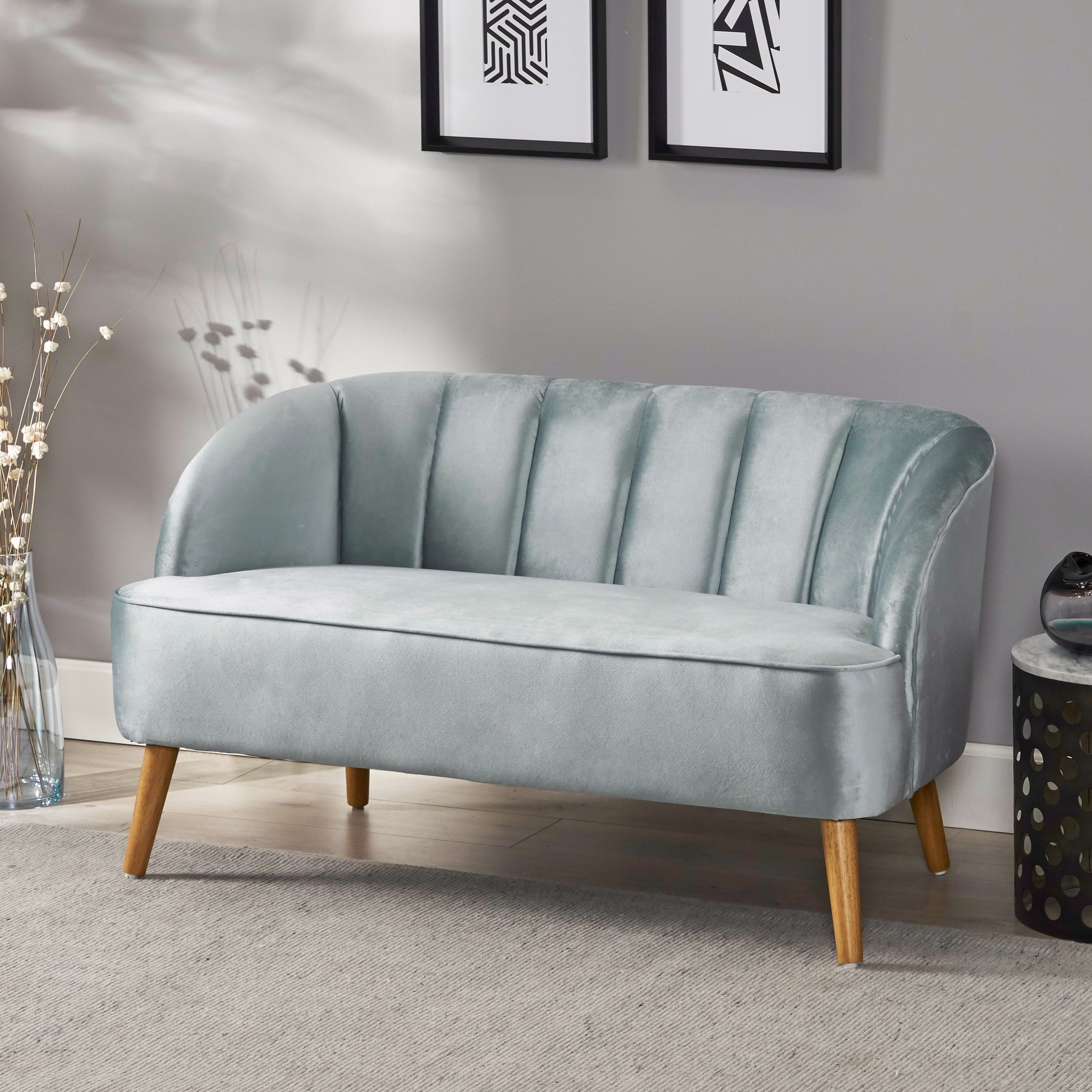 Seafoam 2024 blue couch