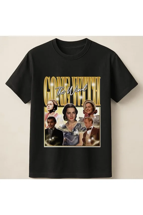 Scarlett O’Hara Dramatic Graphic in Vintage Romance Tribute Unisex T Shirt