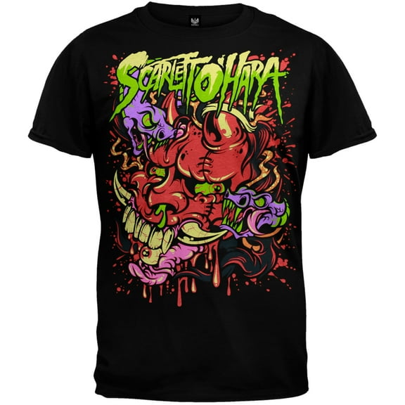 Scarlett O'Hara Men's Demon Soft Short Sleeve T Shirt