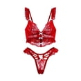 thumbnail image 1 of Scarlett Temptation Lingerie Set (RED, 3XL), 1 of 6