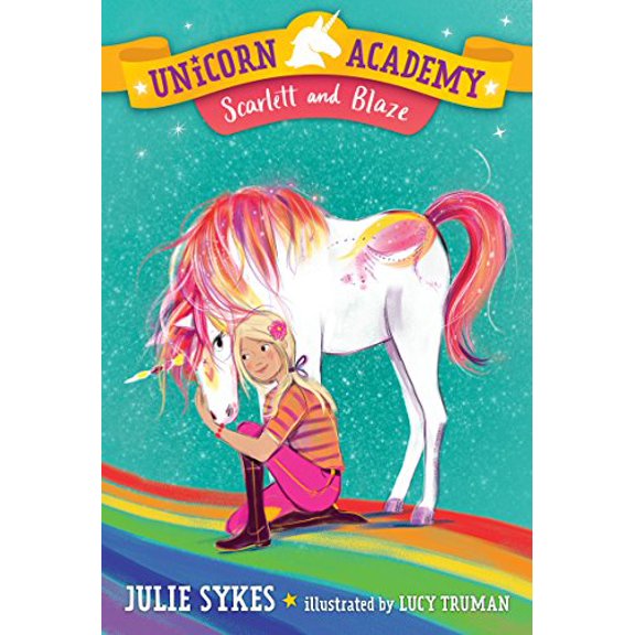 Pre-Owned Unicorn Academy #2: Scarlett and Blaze (Library Binding) 1984850865 9781984850867