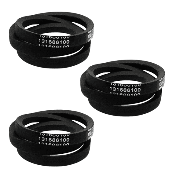 Scaroo 131686100 Washer Drive Belt For Frigidaire Replaces With PS1146950 3-Pack