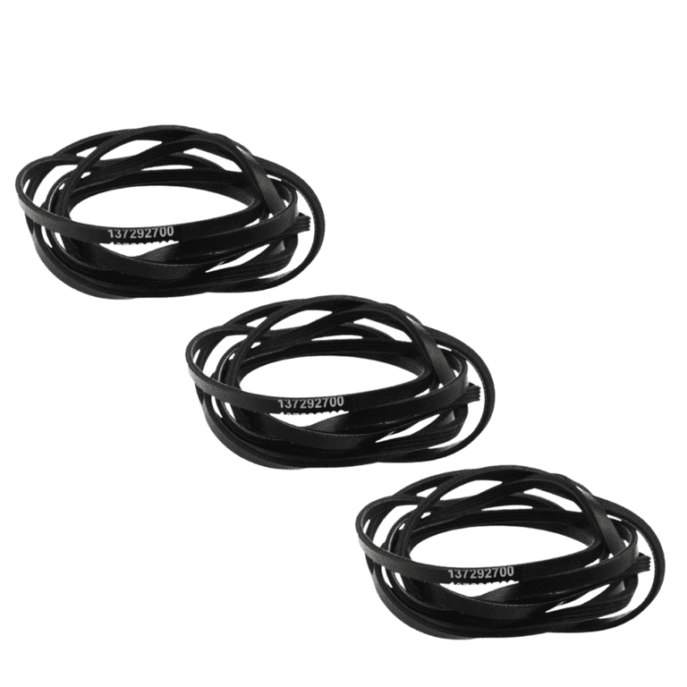 Scaroo 137292700 Dryer Drum Drive Belt For Frigidaire, GE 1381519 3 Pack