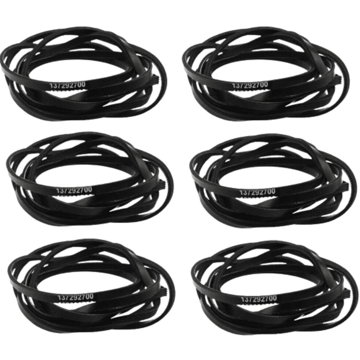Dryer Drum Drive Belt 3-Pack - Compatible With 1615170, 5303283287 & More