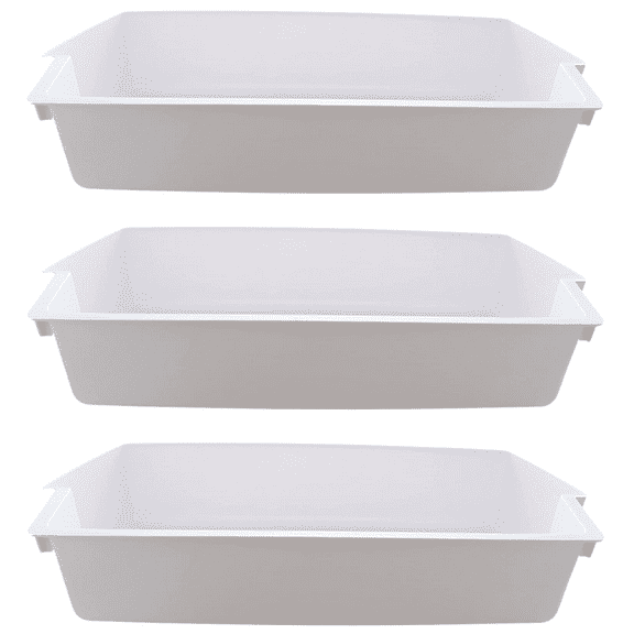 Scaroo 2187172 Door Shelf Bin Compatible with Whirlpool PS328468 3-PACK