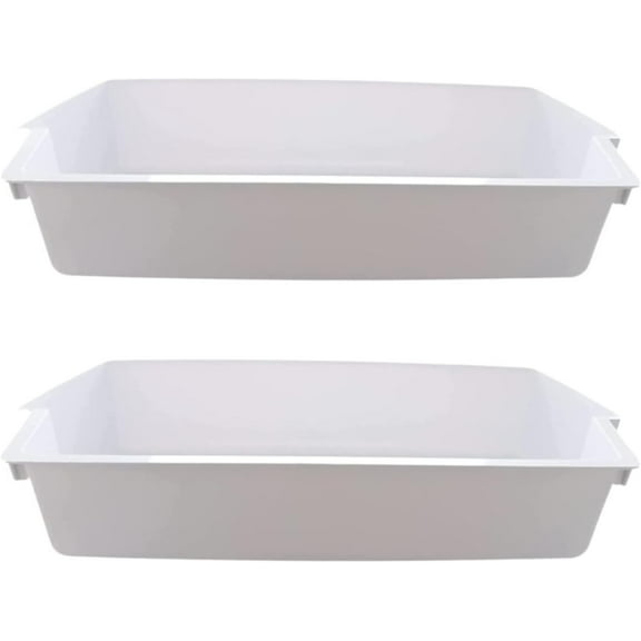 Scaroo 2187172 Door Shelf Bin Compatible with Whirlpool WP2187172 2-Pack