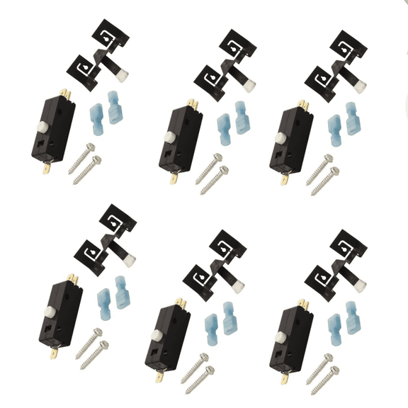 Scaroo 279347 Dryer Door Lid Switch fit for Whirlpool 6-Pack