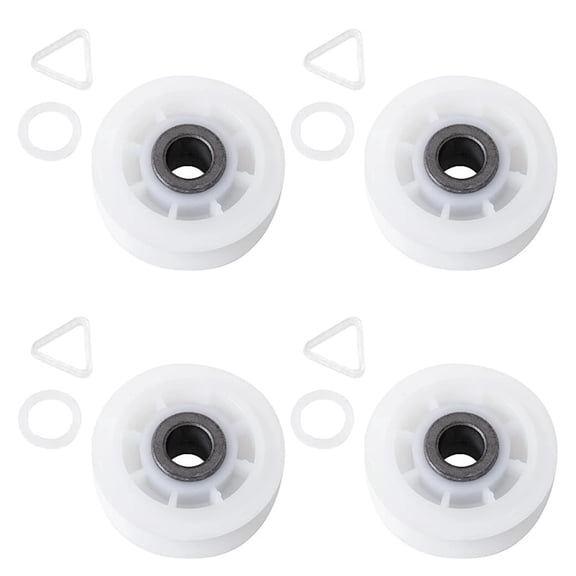 Scaroo 279640 Dryer Idler Pulley Wheel compatible with Whirlpool 4-PACK