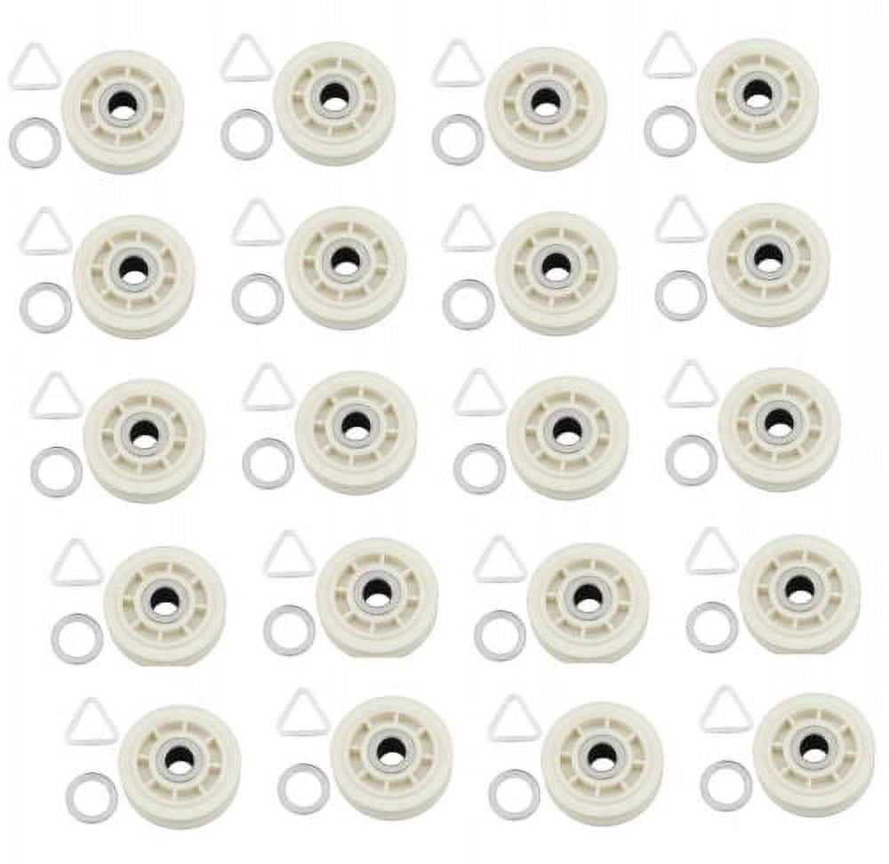 Scaroo 279640 Whirlpool Kenmore Dryer Idler Pulley Roller New 20 Pack