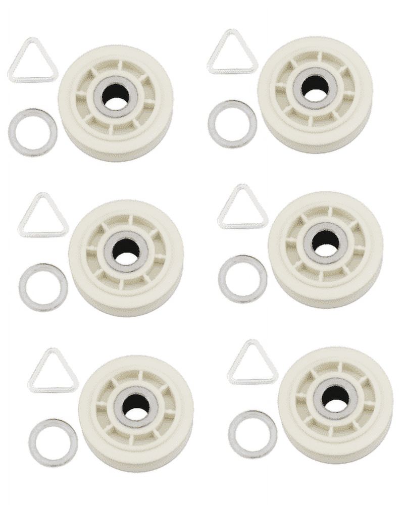 Scaroo 279640 Whirlpool Kenmore Dryer Idler Pulley Roller New 6 Pack ...