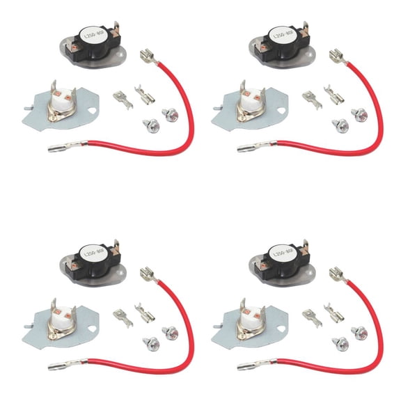 Scaroo 279816 Dryer Thermal Cut-off Kit Compatible with Whirlpool 279816VP 4-PACK