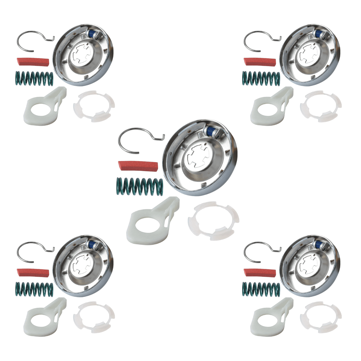 Scaroo 285785 Washer Clutch Kit Compatible with Whirlpool 285140, 285743 5-Pack