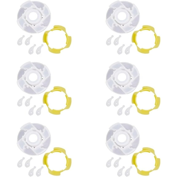 Scaroo 285809 Cam Agitator Repair Kit Fit For Whirlpool AH334648 6-PACK