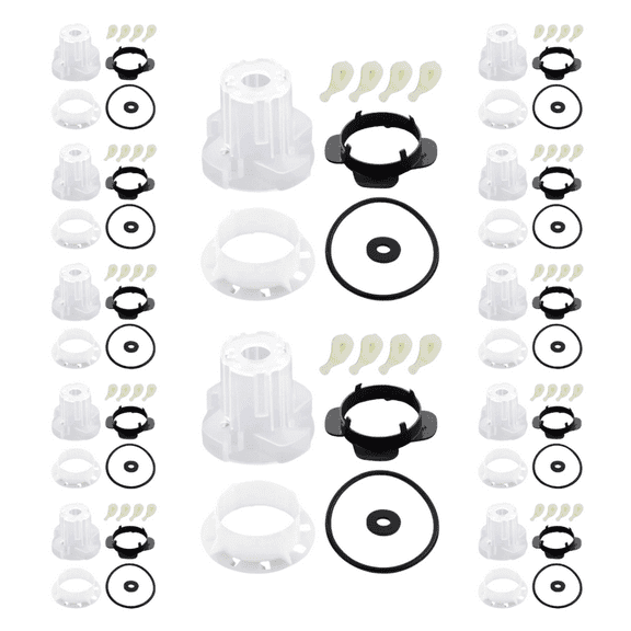 Scaroo 285811 Washer Agitator Repair Kit Compatible with Whirlpool/Kenmore 12-Pack