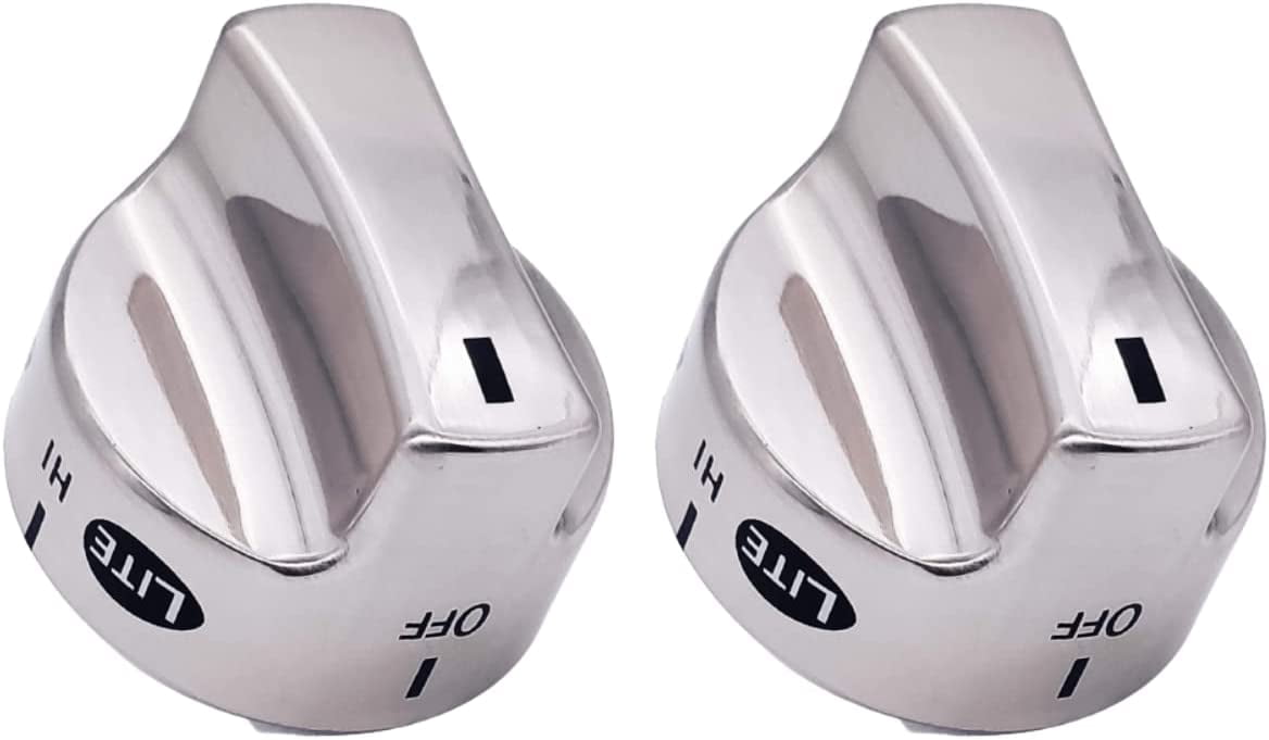 Scaroo 318282310 Surface Burner Knob Compatible Kenmore AP3774164 2-PACK
