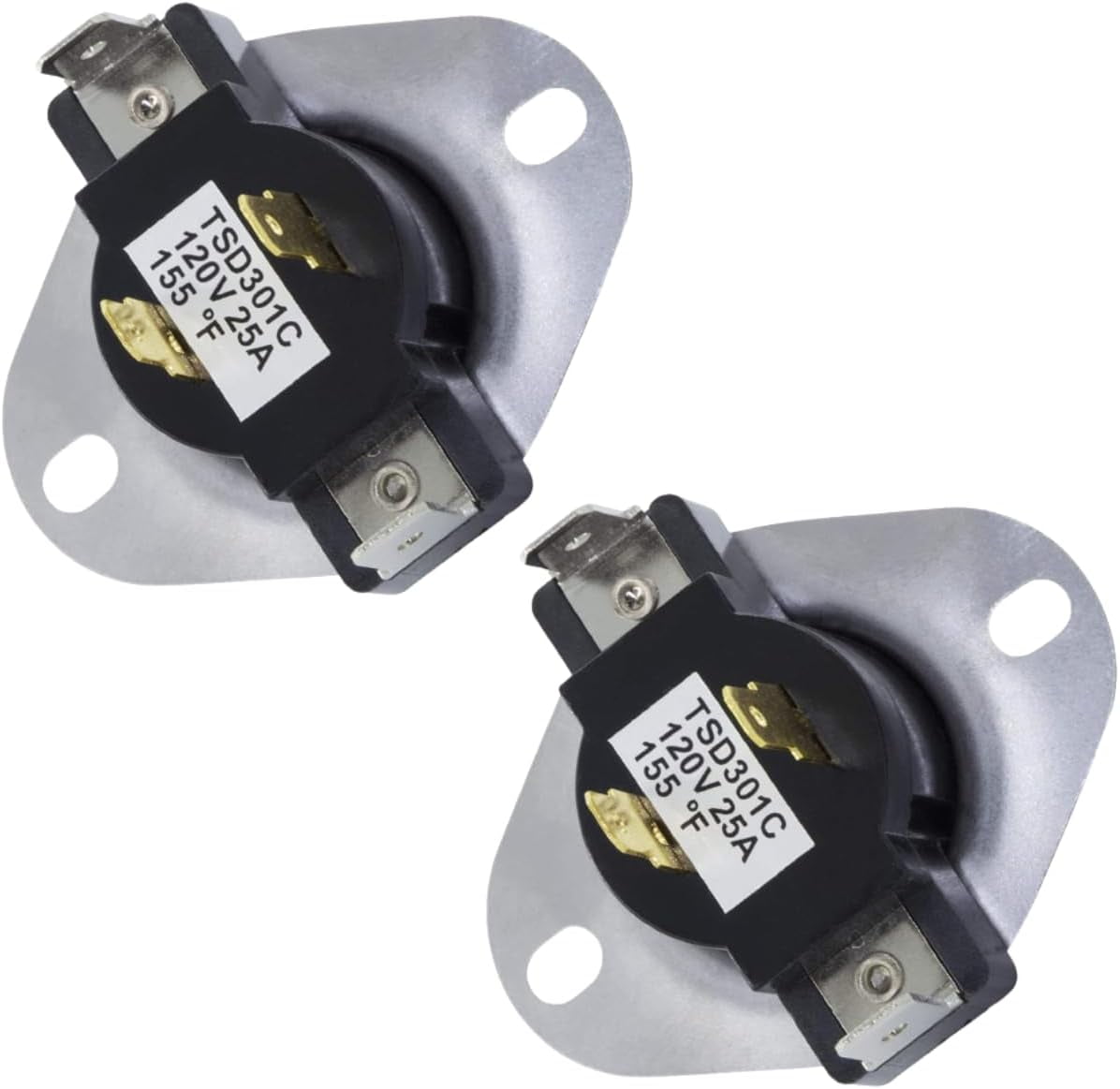 Scaroo 3387134 New Dryer Operating Thermostat for Whirlpool Kenmore 2