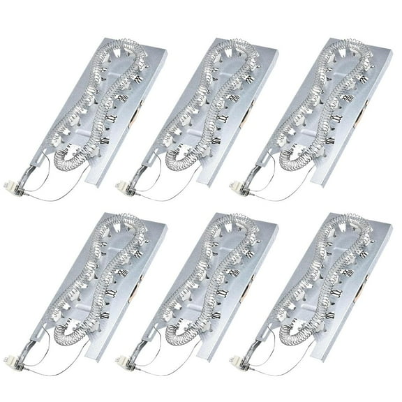 Scaroo 3387747 Dryer Heating Element Compatible with Whirlpool AP6008281 6-PACK