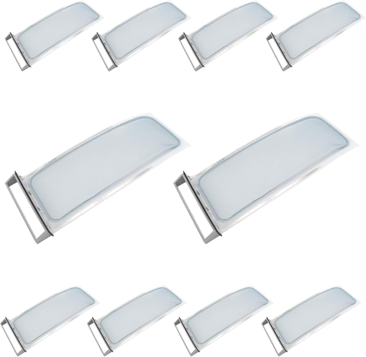 Scaroo 339392, Dryer Lint Screen Compatible replacement for Roper, Kenmore, Whirlpool- 10-Pack