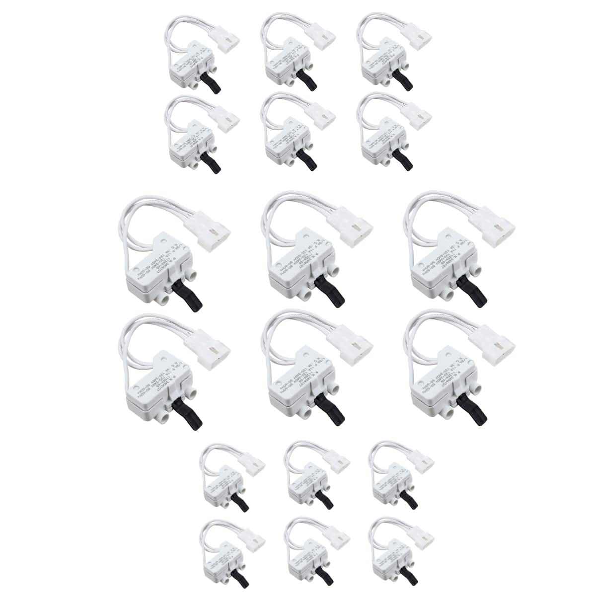 Scaroo 3406107 Dryer Door Switch Compatible With Whirlpool 3405100 18-Pack