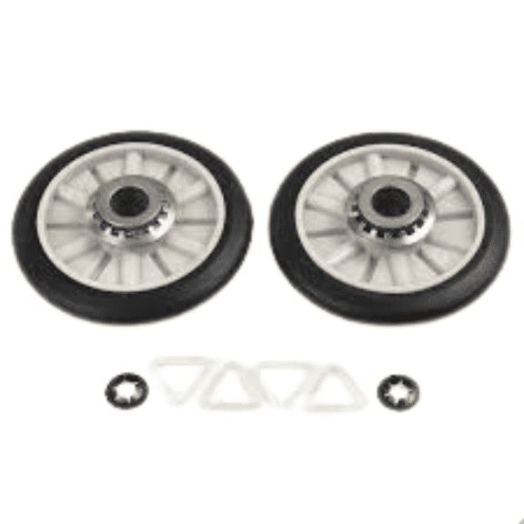 Scaroo 349241T Rear Drum Support Roller Kit 3397590, 340352, K34-895, PS347627