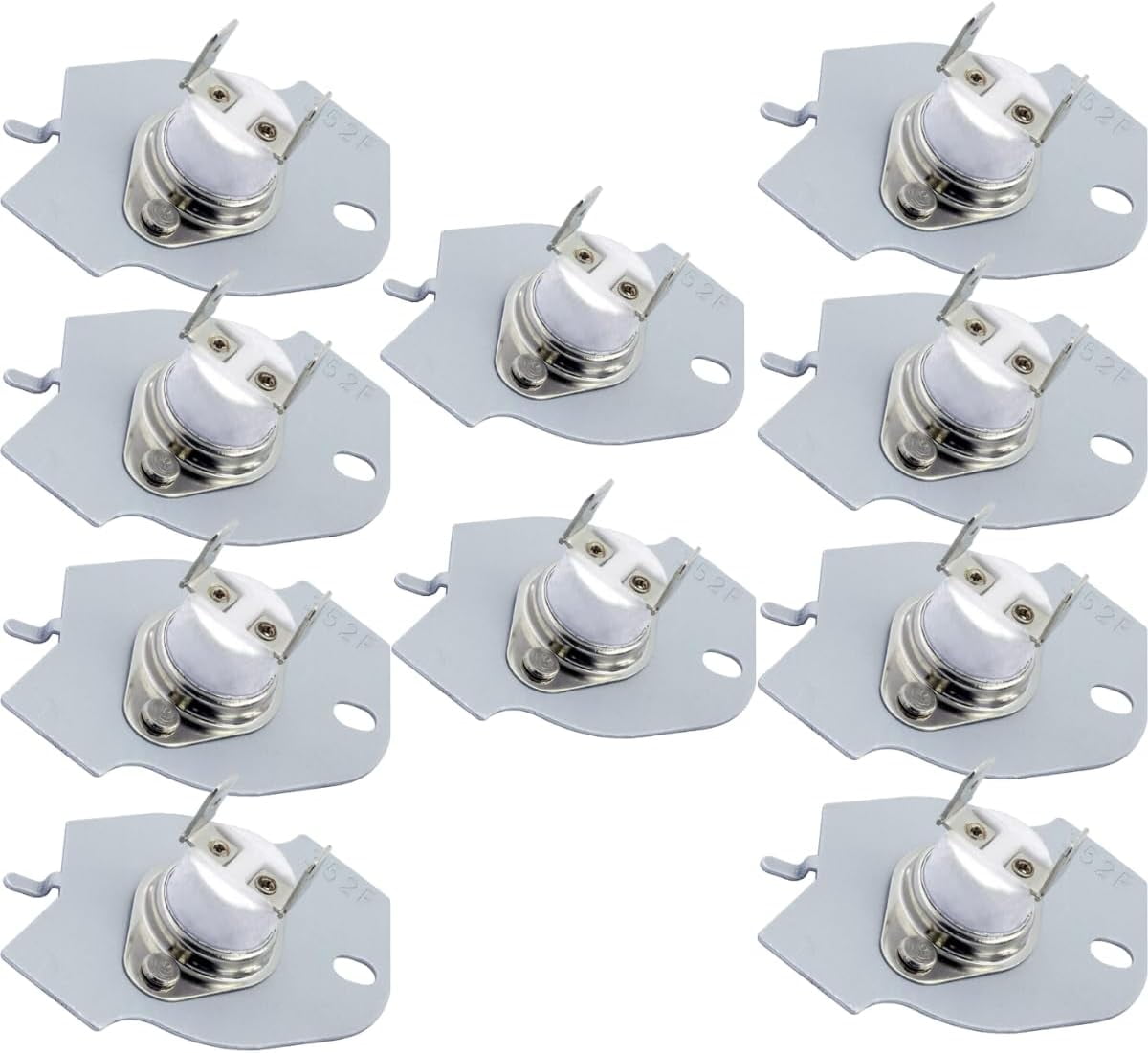 Scaroo 3977394 Dryer Thermal Fuse Compatible with Whirlpool 3389946 10-PACK