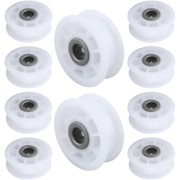 Scaroo 4560EL3001A LG Dryer Idler Pulley Wheel & Bearing 10-Pack