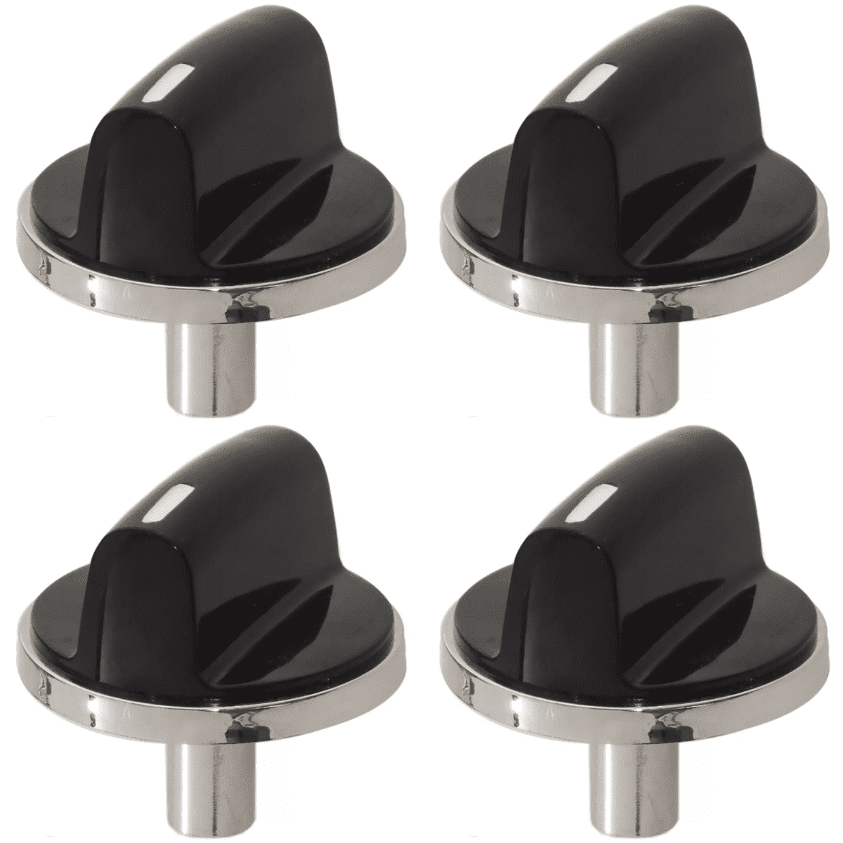 Scaroo 650847 Cooktop Burner Knob Compatible with Bosch 4-Pack