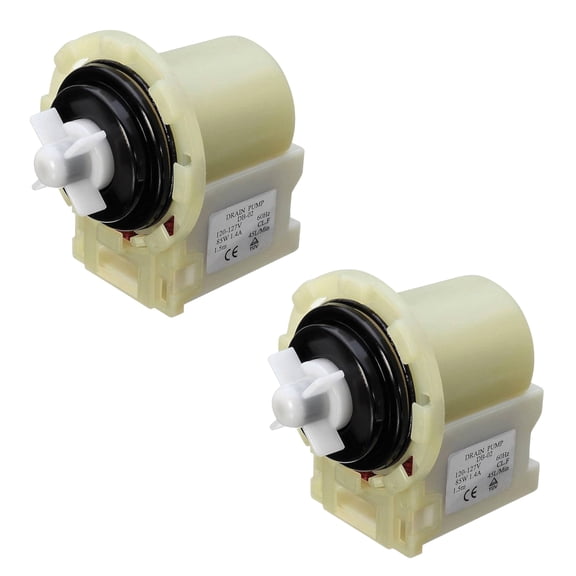 Scaroo 8540024 Washer Drain Pump Compatible with Whirlpool W10117829 PS11757304 2-Pack