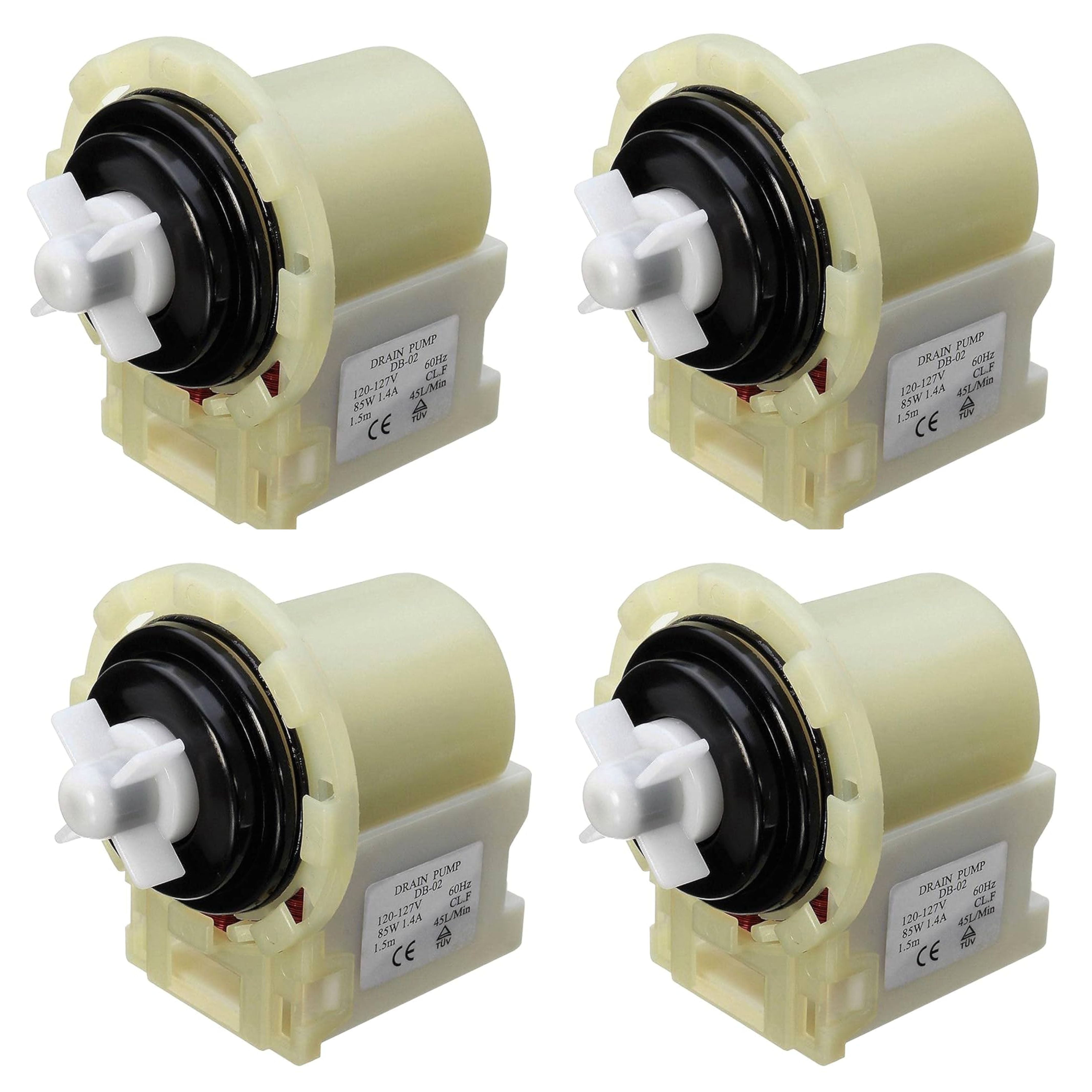 Scaroo 8540024 Washer Drain Pump Compatible with Whirlpool W10117829 PS11757304 4-Pack