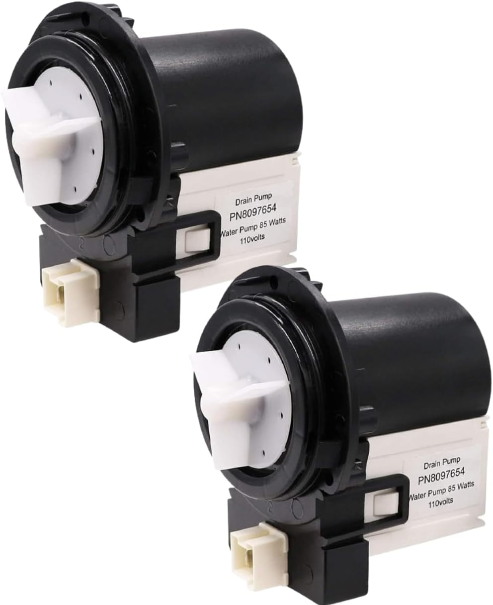 Scaroo DC31-00054A Washer Drain Pump Compatible With Samsung 1534541 2-PACK