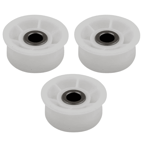 Scaroo DC97-07509B Dryer Idler Roller Fit For Samsung AP6038887 3-PACK