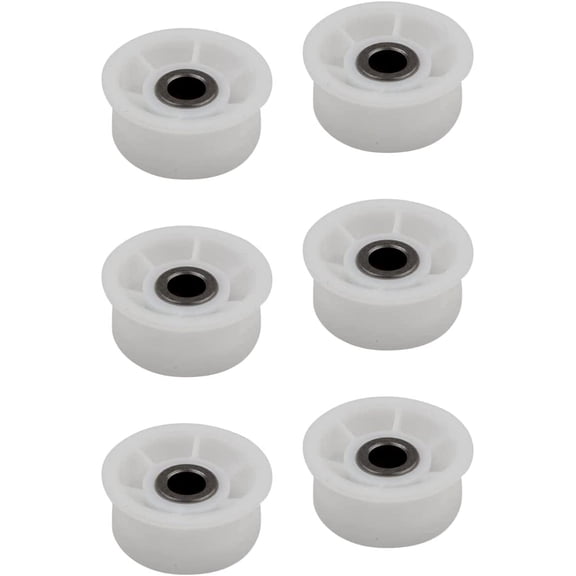 Scaroo DC97-07509B Dryer Idler Roller Fit For Samsung AP6038887 6-PACK