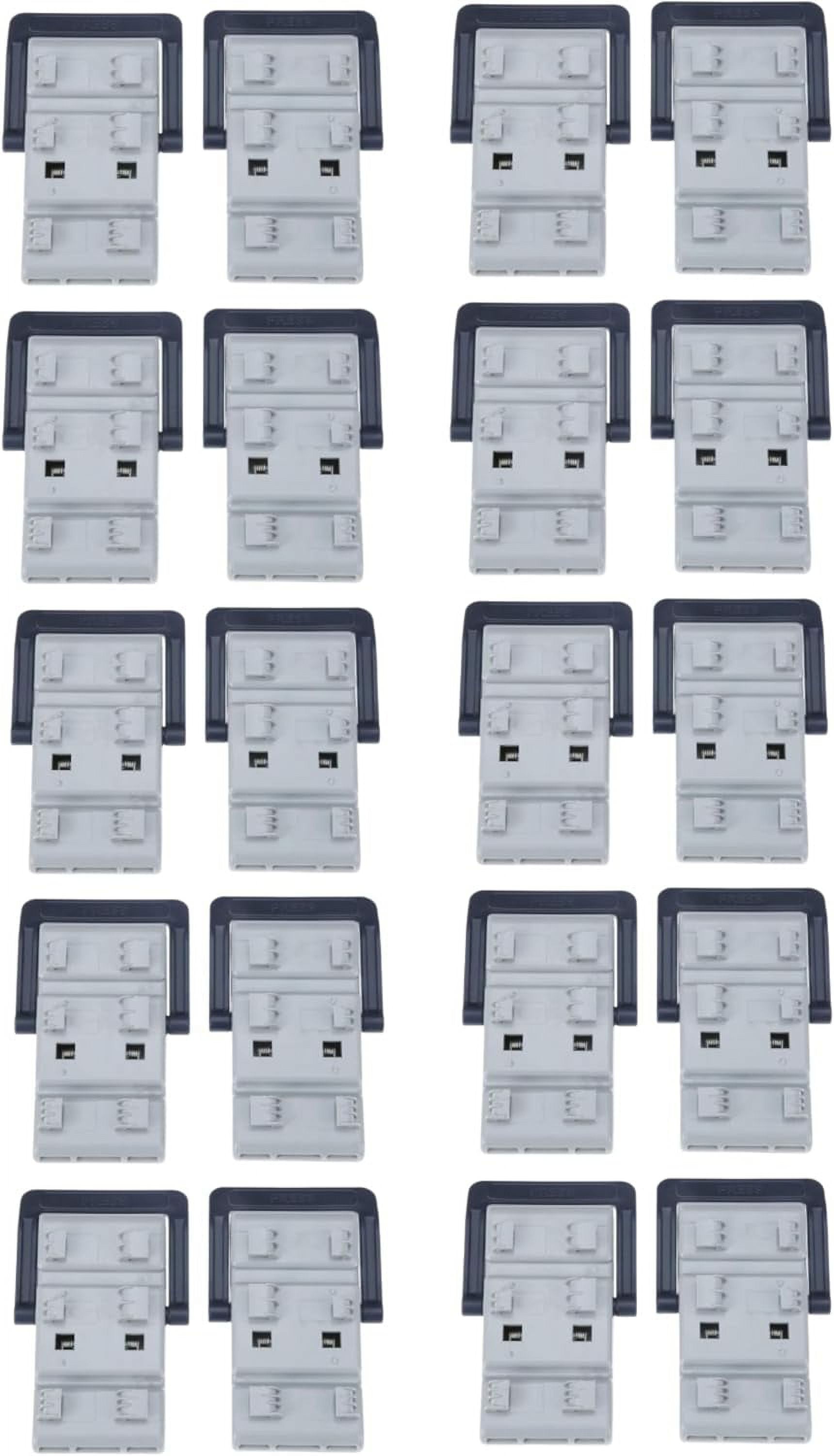 Scaroo DD82-01121B Dishwasher Rack Adjusters Basket for Samsung 10-Pack