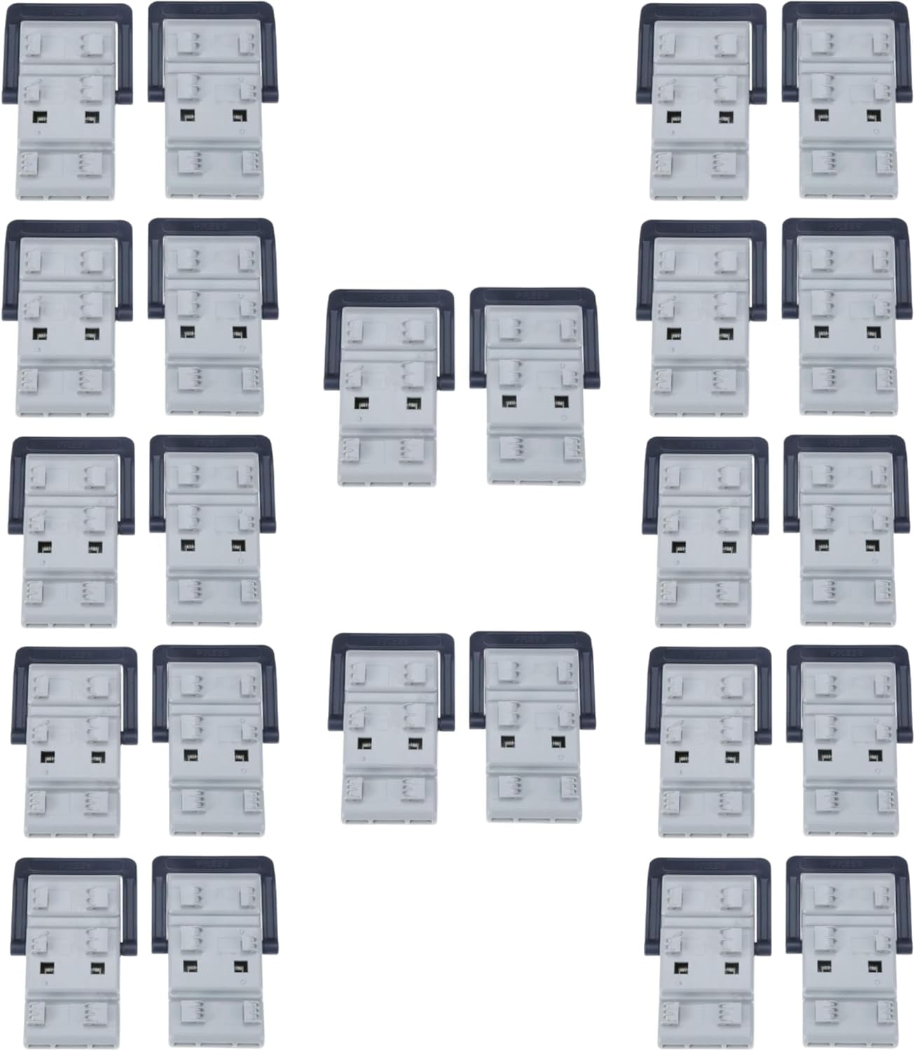 Scaroo DD82-01121B Dishwasher Rack Adjusters Basket for Samsung 12-Pack