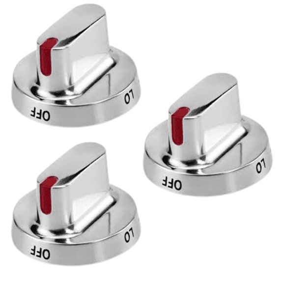 Scaroo DG64-00347A Stove knobs Compatible with Samsung FX710BGS 3-Pack