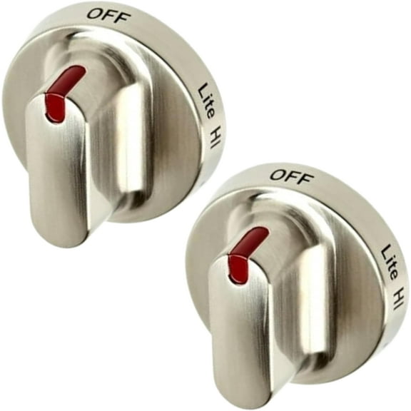 Scaroo DG64-00347B Dial Knob Range Oven Stove (Plastic) for Samsung 2-Pack