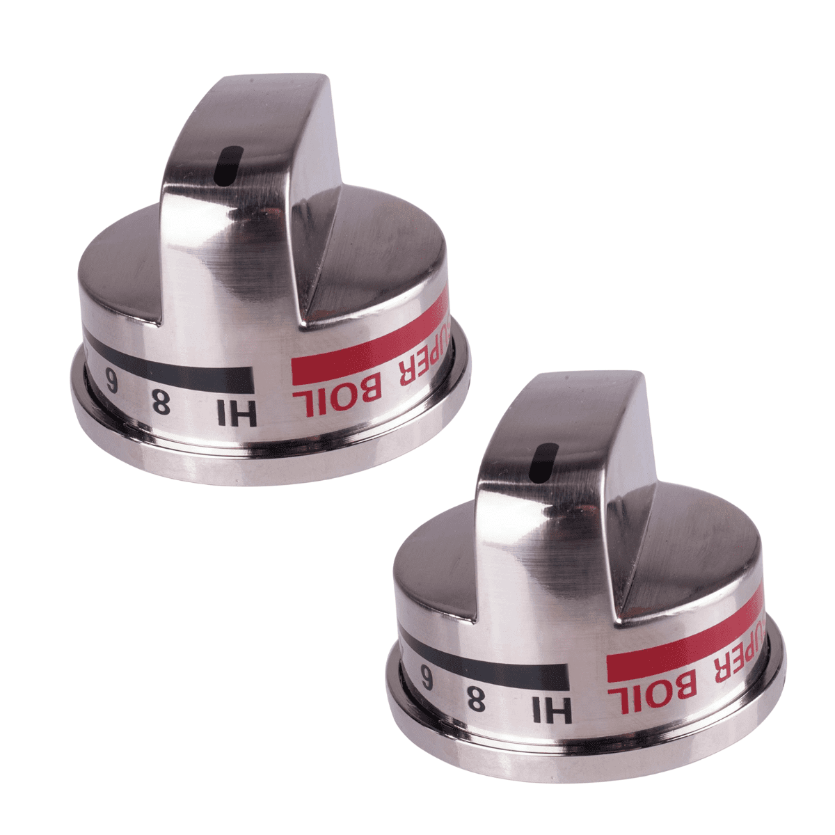 Scaroo EBZ37189609 Metal Stove Knob Compatible With LG Replaces LRG30355ST 2-Pack